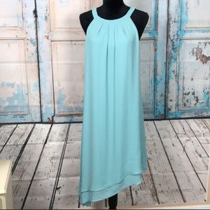 NWT - White House Black Market waterfall dress